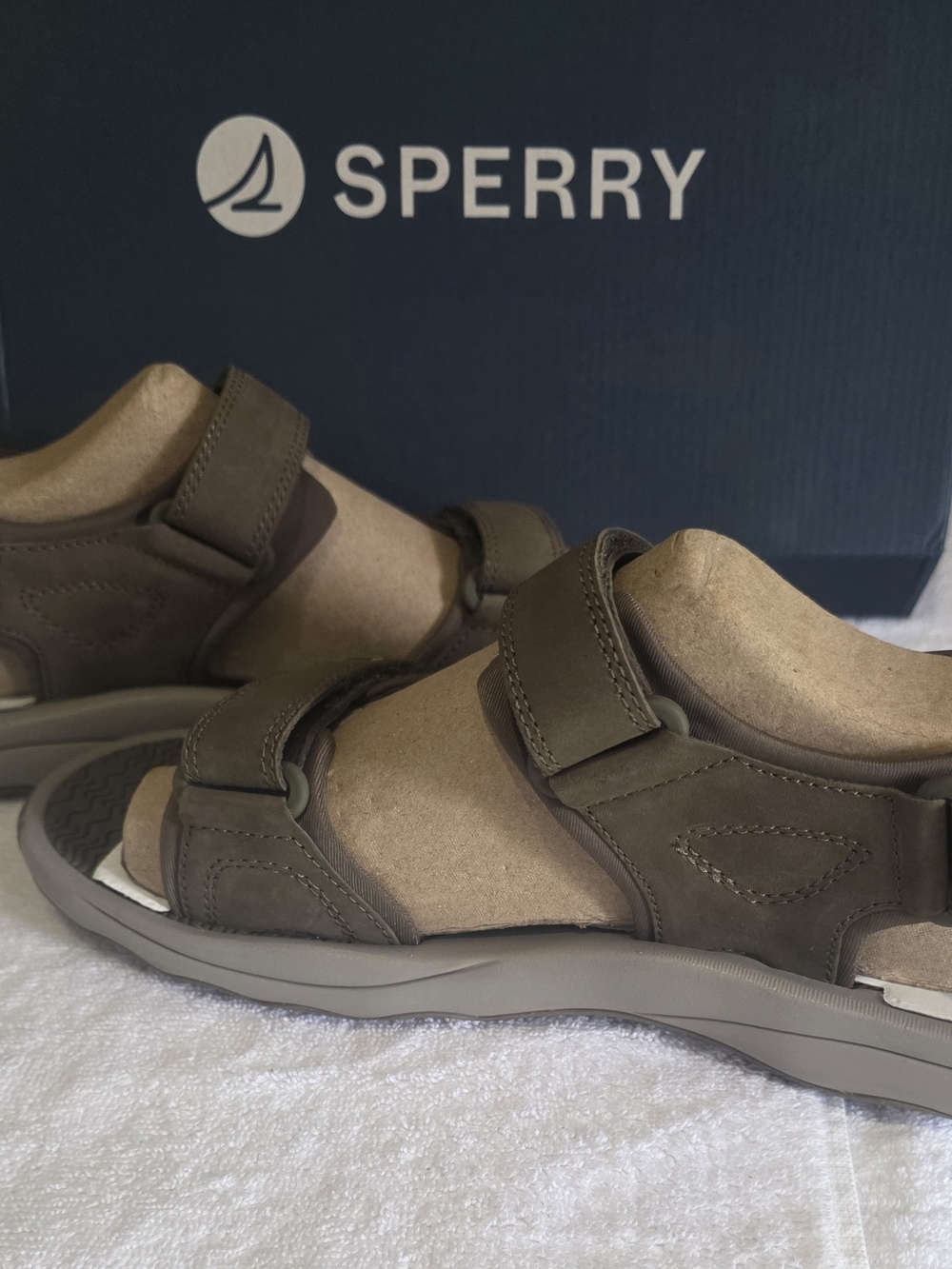 Sperry Olive Deltona Strap MM-322 Sandals